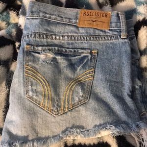Hollister jean shorts!